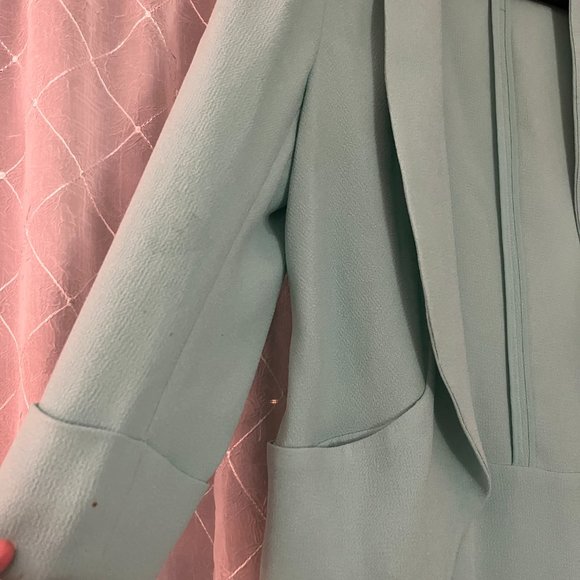 turquoise aritzia wilfred blazer jacket size 8 - Picture 3 of 15